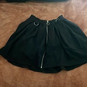 Small black Hot Topic skirt